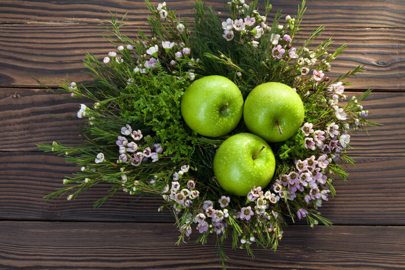无人,横图,俯视,室内,背景,水,桌子,苹果,静物,水果,中国,丰富,篮子,木材,木纹,食品,饮品,筐,花,食物,饮料,三个,绿色,容器,概念,健康,摄影,多样,简单,可口,东亚,健康食物,适口,彩图,高角度拍摄,bj175