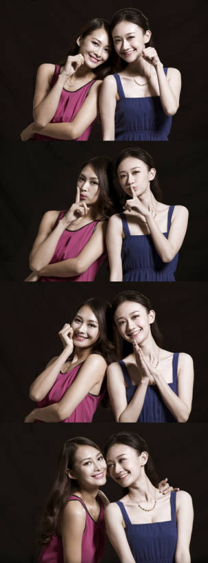 东方人,成年人,两个人,笑,摸,微笑,露齿笑,竖图,正面,时尚,快乐,友谊,幸福,纯洁,重复,数码,科技,北京,中国,亚洲,撑,抚摸,阴影,黑色背景,网络,高光,几何,计算机图形,美丽,合成,托腮,注视,休闲装,数码合成,现代,观察,看,托,站着,表情,鬼脸,活力,可爱,亲密,童年,童趣,搭,摄影,生活方式,多样,观看,电脑合成图,数码合成图,察看,合成图,搭着,关注,秘密,托下巴,反差,童真,东亚,烂漫,无邪,陪同,陪伴,无忧无虑,天真,年轻女性,女人,女性,亚洲人,中国人,年轻人,触摸,接触,半身,彩图,复合图片,影棚拍摄,闺密,摆拍,伴随,bj175