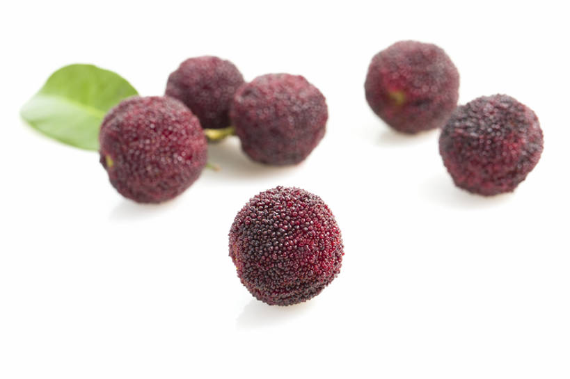 无人,横图,特写,留白,抠图,白色背景,静物,水果,北京,中国,亚洲,美味,食品,饮品,营养,饮食,树叶,食物,饮料,红色,健康,素食,成熟,酸,摄影,杨梅,有机食品,维生素,可口,清新,东亚,健康食物,适口,彩图,影棚拍摄,bj175