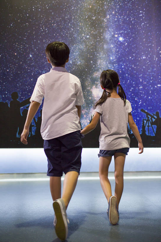 东方人,儿童,两个人,兄弟,姐妹,博物馆,站,竖图,室内,夜晚,快乐,探险,友谊,幸福,纯洁,神秘,北京,中国,亚洲,行人,游客,游人,连接,短裤,并排,科学,太空,屏幕,光,星星,首都,教育,玩,休闲装,现代,路人,旅客,小孩,背面,天空,自然,看,站着,休闲,短袖,放松,可爱,乐趣,亲密,探索,童年,童趣,摄影,银河,生长,生活方式,观看,后背,享乐,亲情,逆光,拜访,童真,东亚,烂漫,无邪,天文学,陪同,中华人民共和国,北京市,京,北平,华北地区,朝阳区,陪伴,过客,无忧无虑,天真,男孩,男人,男性,女孩,亚洲人,中国人,孩子,步行,手牵手,站立,彩图,全身,旅行,欢乐,中国科学技术馆,男生,中国科技馆,好奇心,伴随,bj175