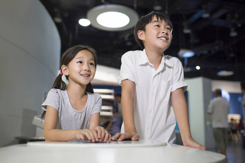 东方人,儿童,两个人,兄弟,姐妹,博物馆,站,笑,微笑,露齿笑,横图,室内,正面,快乐,友谊,幸福,纯洁,北京,中国,亚洲,行人,游客,游人,并排,科学,首都,玩,注视,休闲装,路人,旅客,小孩,观察,看,靠,靠着,站着,休闲,短袖,放松,可爱,乐趣,亲密,童年,童趣,摄影,生长,生活方式,观看,展览,察看,享乐,关注,亲情,拜访,童真,东亚,烂漫,无邪,陪同,中华人民共和国,北京市,京,北平,华北地区,朝阳区,陪伴,过客,无忧无虑,天真,男孩,男人,男性,女孩,亚洲人,中国人,孩子,站立,半身,彩图,旅行,欢乐,中国科学技术馆,男生,中国科技馆,好奇心,伴随,bj175