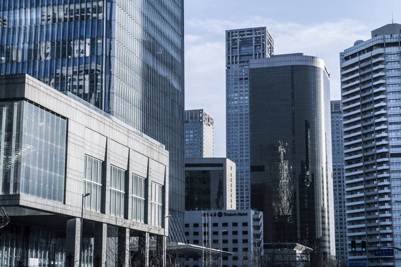 无人,横图,室外,白天,度假,美景,窗户,城市风光,城市,建筑,北京,中国,亚洲,反射,景观,娱乐,现代,风景,天空,享受,休闲,办公大楼,景色,放松,摄影,建造,高,都市风光,市区,东亚,金融区,玻璃杯,彩图,高层建筑,北京CBD,国贸,建筑结构,bj175