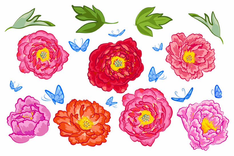 无人,横图,彩色,插画,抠图,白色背景,数码,科技,蝴蝶,中国,亚洲,阴影,丰富,鲜艳,网络,材料,高光,几何,计算机图形,祝福,合成,图画,传统,画,花,花瓣,花朵,树叶,红色,财富,多样,五颜六色,色彩斑斓,电脑合成图,数码合成图,合成图,中国文化,五彩缤纷,漫画,东亚,写实,具体,具象,五彩斑斓,五光十色,牡丹,画画,传统文化,插图,bj175