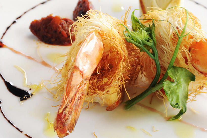 无人,横图,特写,静物,非洲,毛里求斯,虾,油炸,美味,食品,饮食,摄影,虾球,彩图,bj175