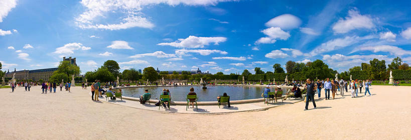 无人,公园,横图,全景,室外,白天,旅游,度假,美景,法国,巴黎,欧洲,行人,游客,游人,池塘,景观,娱乐,路人,旅客,树,风景,天空,自然,地标建筑,享受,休闲,景色,放松,摄影,宁静,自然风光,杜乐丽花园,过客,彩图,旅行,bj175