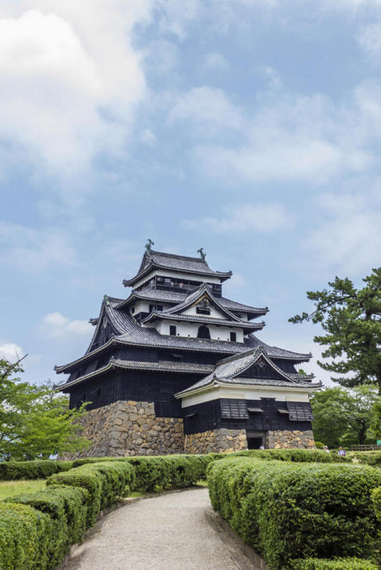 无人,竖图,室外,白天,旅游,度假,名胜古迹,日本,城堡,历史,娱乐,古代,风景,天空,享受,休闲,放松,摄影,建造,松江,古代文明,彩图,旅行,传统文化,建筑结构,bj175