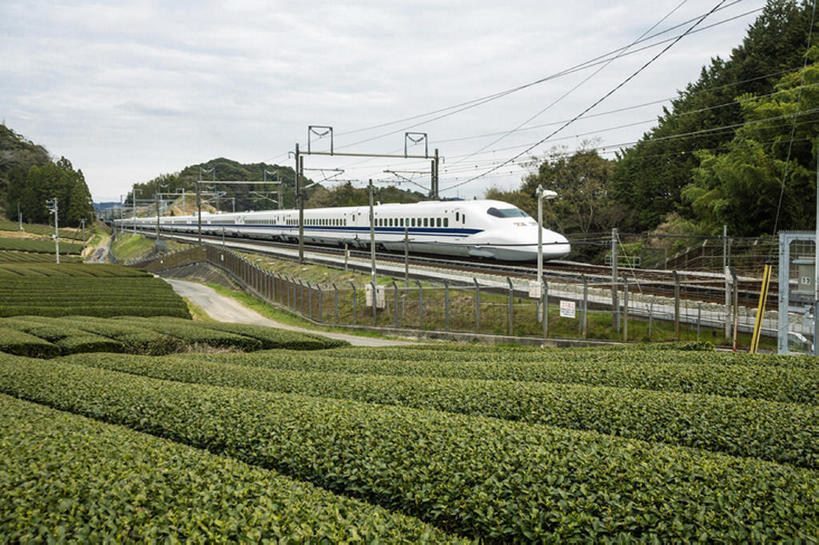 横图,室外,白天,农业,火车,静冈县,日本,地形,风景,天空,bj175