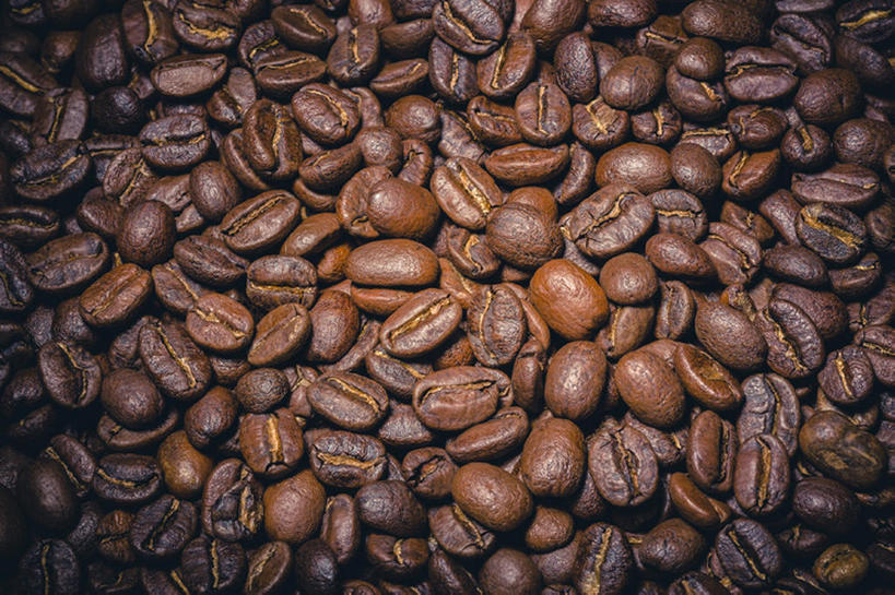 咖啡,无人,横图,特写,烧烤,丰富,食品,饮料,咖啡豆,bj175