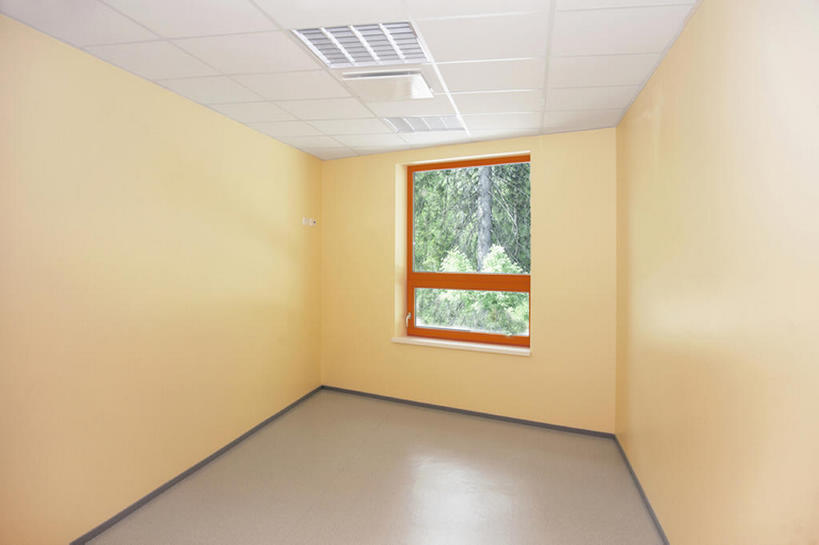 无人,学校,教学楼,横图,室内,窗户,地板,欧洲,爱沙尼亚,房屋,教育,现代,校园,黄色,教室,幼儿园,摄影,东欧,彩图,教学大楼,当代,bj175