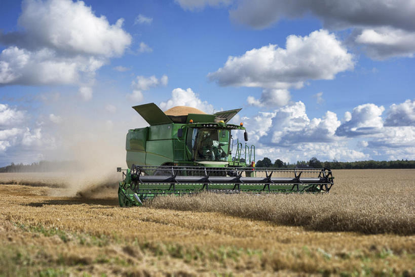 无人,农场,横图,室外,白天,旅游,度假,农业,农作物,美景,欧洲,爱沙尼亚,景观,田地,云,谷物,食品,娱乐,蓝色,天空,自然,吸管,享受,休闲,景色,放松,摄影,收获,自然风光,联合收割机,彩图,耕地,bj175