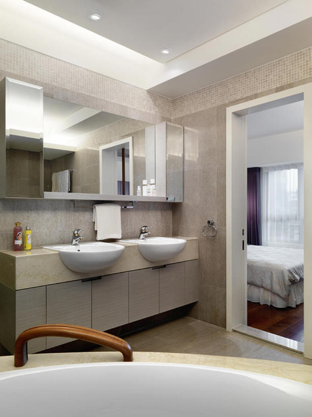 无人,设计师,竖图,室内,奢侈,家具,浴室,装修,亚洲,公寓,豪华,干净,华丽,样板房,高雅,简单,华贵,东亚,富丽,华美,沉没,彩图,华侈,奢华,上层阶级,bj175