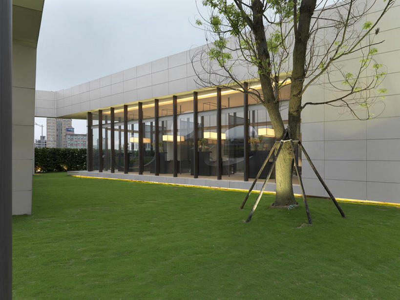 无人,横图,室内,白天,草坪,窗户,建筑,中国,亚洲,现代,布置,草,树,打开,摄影,开启,东亚,设计,彩图,bj175