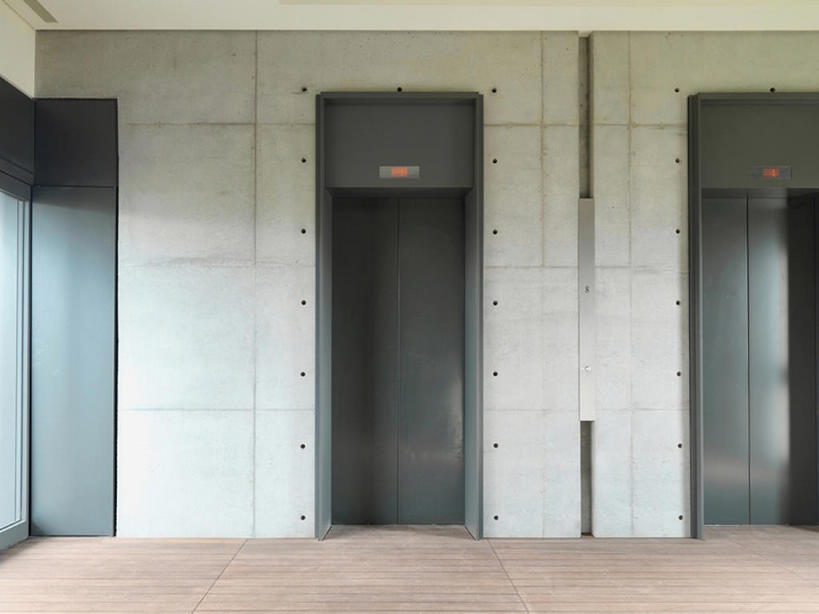 无人,横图,室内,电梯,建筑,台湾,亚洲,混凝土,现代,水泥,灰色,摄影,建造,简单,彩图,当代,bj175