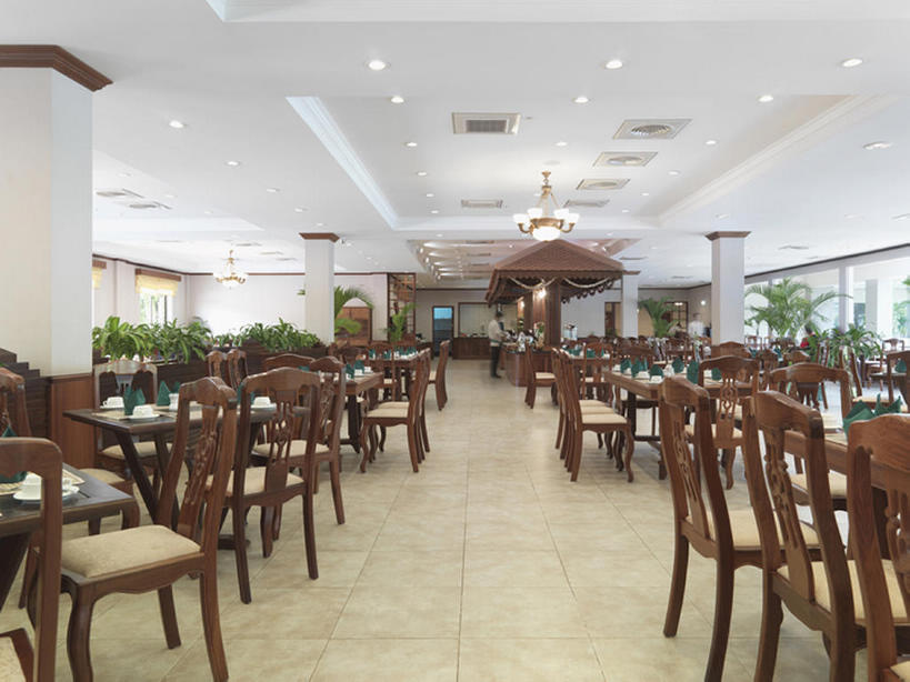 无人,横图,室内,餐桌,家具,桌子,酒店,椅子,一排,许多,丰富,整齐,木制,饭厅,过道,枝条,圣诞球,很多,干净,树枝,排列,自助餐,摄影,砖地,照亮,住房,风格,照明设备,队列,虬枝,枝杈,彩图,餐馆,bj175