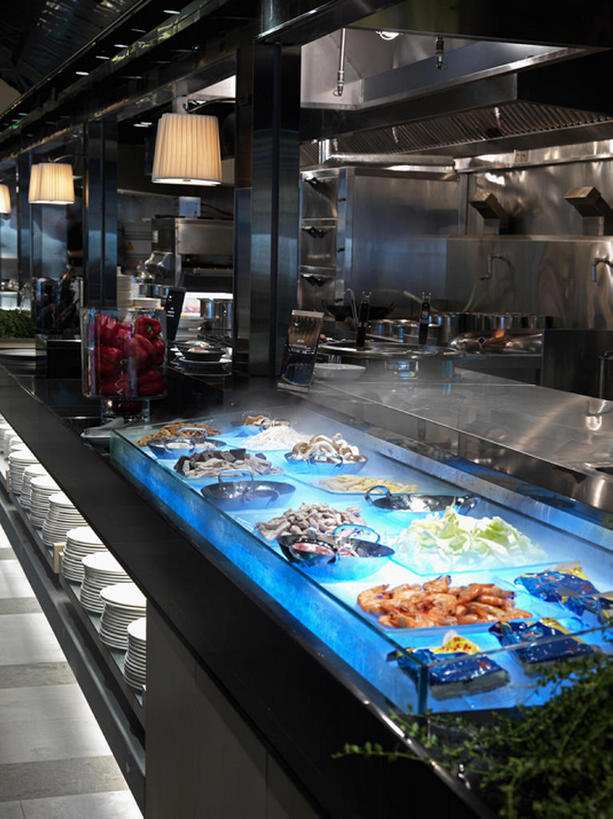 无人,竖图,室内,时尚,建筑,台湾,一排,丰富,整齐,饭厅,美味,食品,干净,现代,布置,饮食,建筑物,排列,自助餐,摄影,多样,风格,队列,清新,华贵,选择,台北,设计,海产,彩图,餐馆,当代,bj175