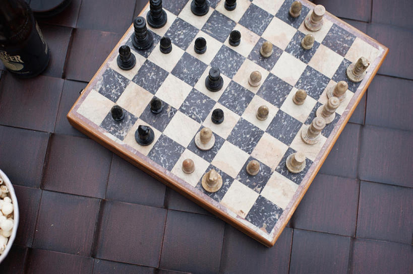 无人,横图,特写,背景,竞争,桌子,美国,娱乐,棋子,棋盘,国际象棋,摄影,挑战,策略,技能,想法,彩图,高角度拍摄,bj175